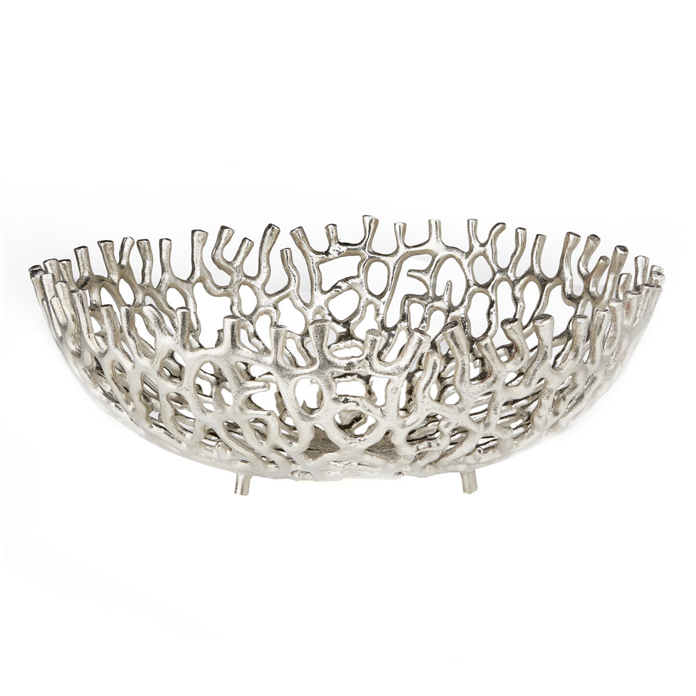 XC-25243-S Silver Round Bowl